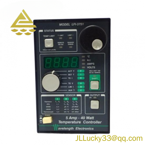WAVELENGTH ELECTRONICS LFI-3751 Industrial Temperature Controller