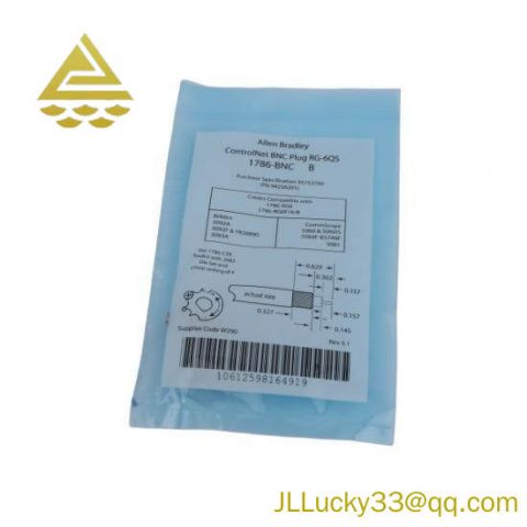 Allen-Bradley 1786-BNC/B ControlNet Media Coaxial BNC Connector, Industrial Automation Solutions