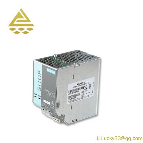 SIEMENS 6EP1 334-3BA00 SITOP Power Supply: Reliable Energy Solution for Industrial Applications