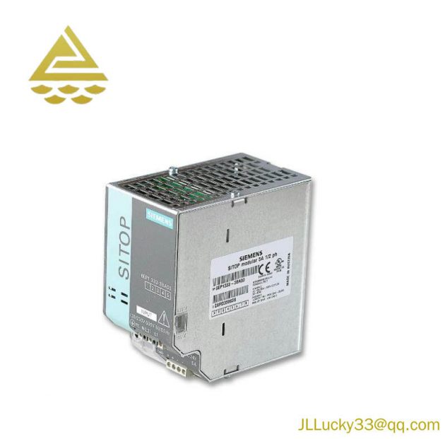 SIEMENS 6EP1 334-3BA00 SITOP Power Supply: Reliable Energy Solution for Industrial Applications