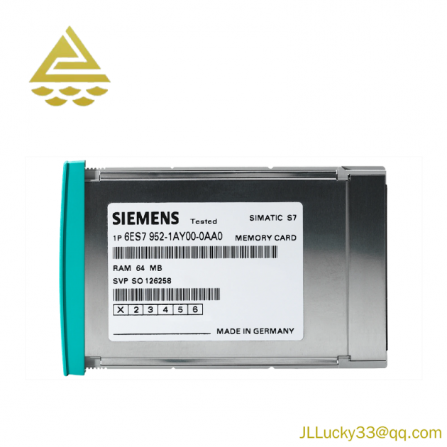 SIEMENS 6ES7952-1KL00-0AA0 Memory Card: Industrial Control Module