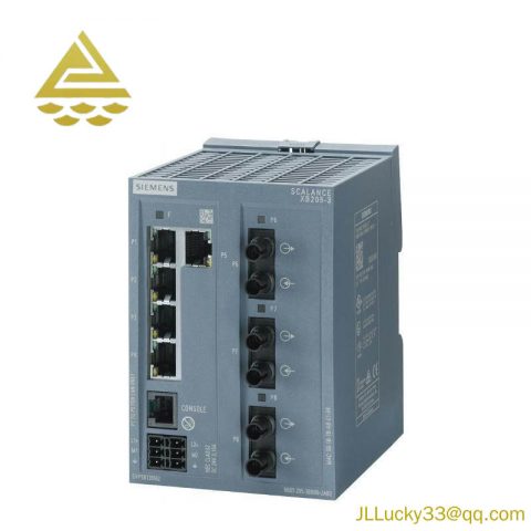 SIEMENS SCALANCE X204-2 Redundant Power Supply Switch, Essential for Seamless Factory Networks