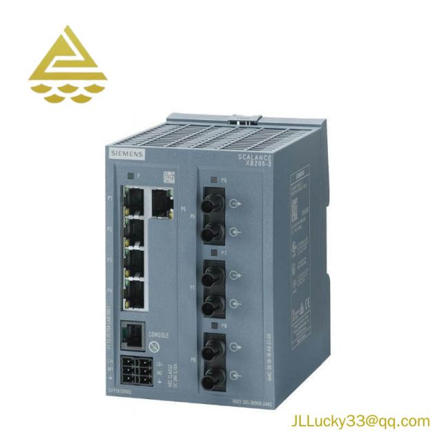 SIEMENS SCALANCE X204-2 Redundant Power Supply Switch, Essential for Seamless Factory Networks