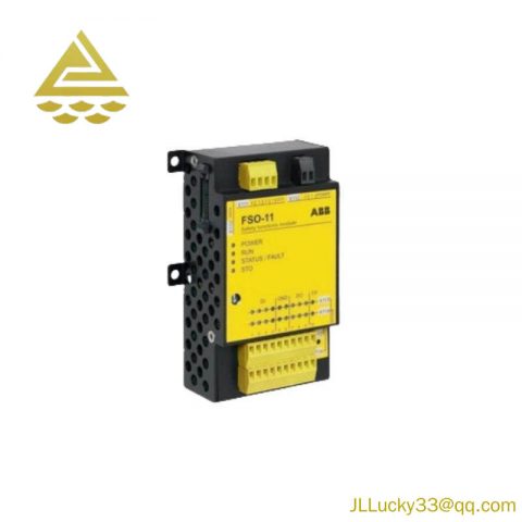 ABB FSO-11 Safety Functions Module, Advanced Protection for Industrial Operations
