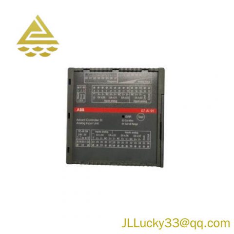ABB GJR5251600R0202 07AI91 Analog I/O Module for Industrial Automation