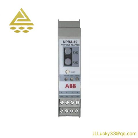 ABB NPBA-12 Communication Module: Advanced Networking for Industrial Automation