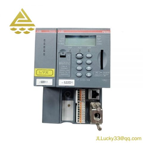 ABB PM590-ETH: Industrial PLC Automation CPU