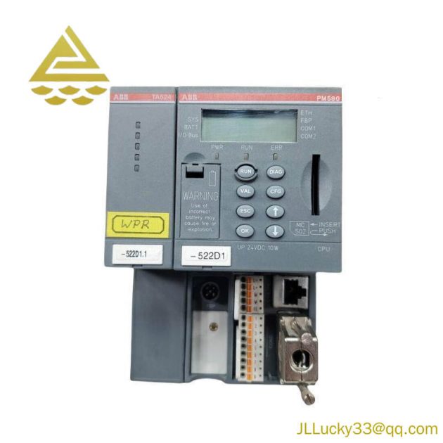 ABB PM590-ETH: Industrial PLC Automation CPU