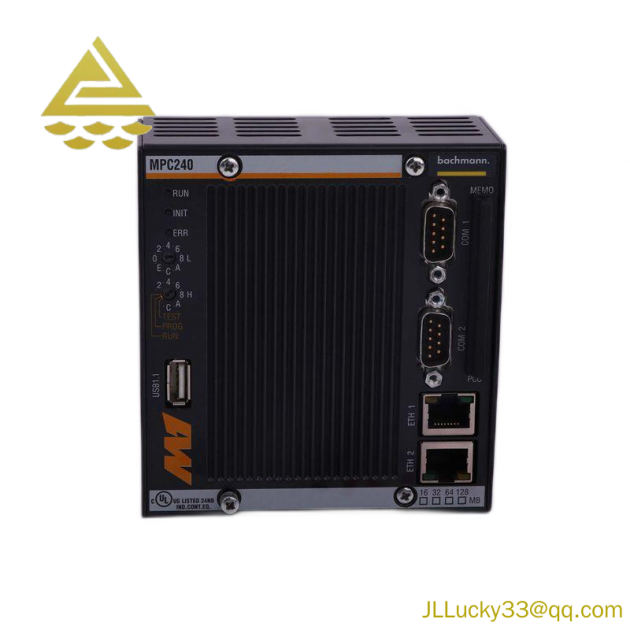 BACHMANN AO202/SI High-Performance Analog Input Module for Industrial Automation