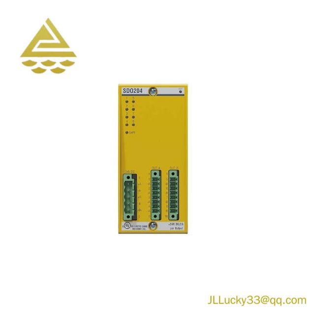 Bachmann SD0204: Safety Digital Output Module, for Industrial Control Solutions