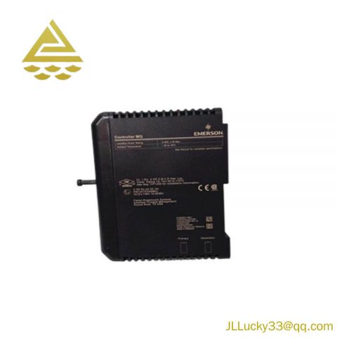 EMERSON KJ2005X1-MQ1, 12P6381X022 MQ Controller - Precision Automation at Its Core