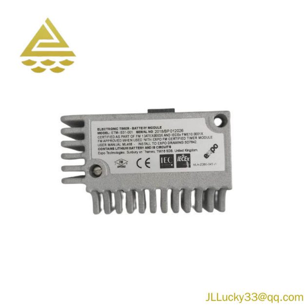 Expo ETM-IS31-001 Battery Module, High Capacity & Durability