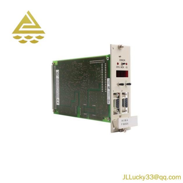 HIMA F8650X CPU Module - Advanced Control for Industrial Automation