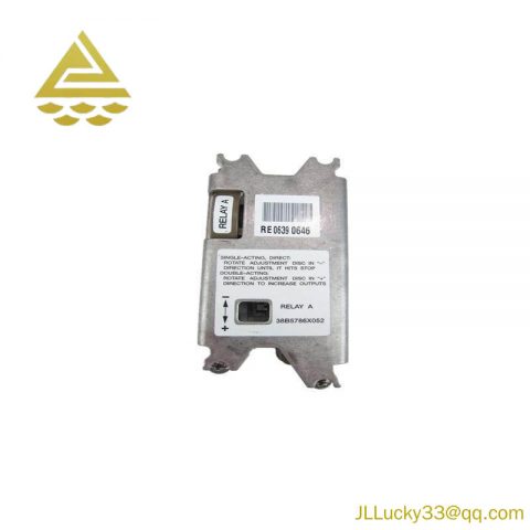FISHER 38B5786X052 Relay Assembly for Industrial Control Systems