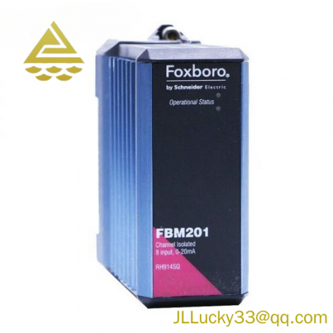 FOXBORO FBM201 RH914SQ: Channel Isolated 8-Input Module for Industrial Control Systems