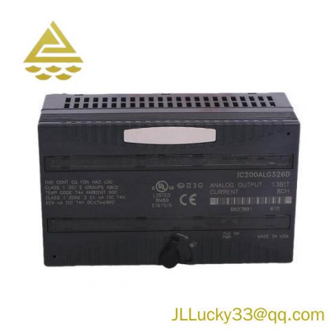 GE FANUC IC200ALG326B: Industrial Automation Module for Precision Control