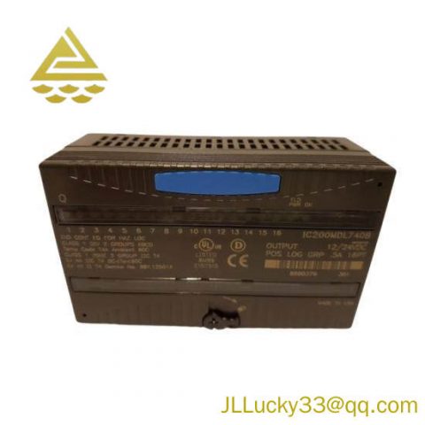 GE FANUC IC200MDL740B: Industrial Control Module, Advanced Automation Solutions