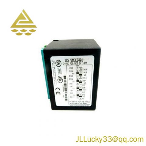 GE IC670MDL640: 16-Channel Discrete Output Module for Industrial Automation