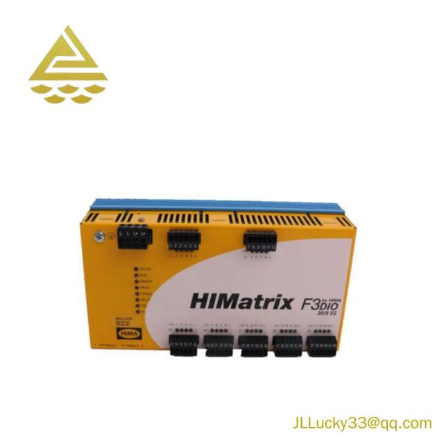 HIMA F3DIO20/802 - 16-Channel Digital Input Module for Industrial Control Systems