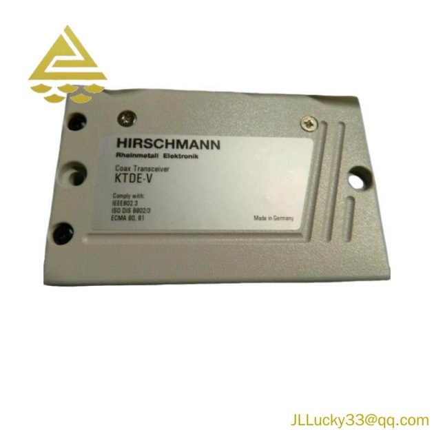 Hirschmann KTDE-V 943258-001 Coax Transceiver Module, Industrial Communication Solution