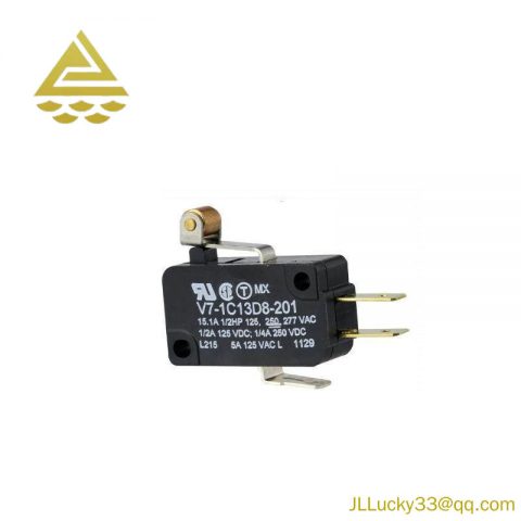 Honeywell V7-1C13D8-201 SPDT Roller Lever Microswitch 15 A, V7 Series - Advanced Control for Industrial Applications