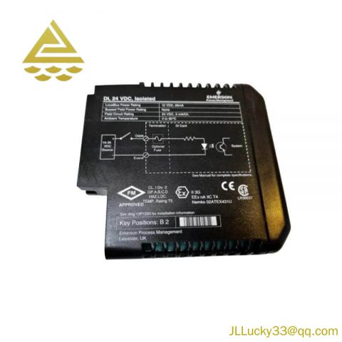 EMERSON KJ3001X1-BA1 1290549X152: Precision Control Module for Industrial Automation