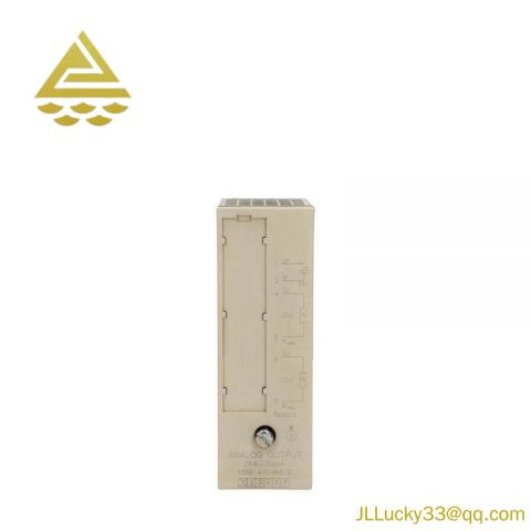 SIEMENS 6ES5470-8MC12 SIMATIC S5 470-8 Analog Current Output Module, 2 Channels, 4-20mA