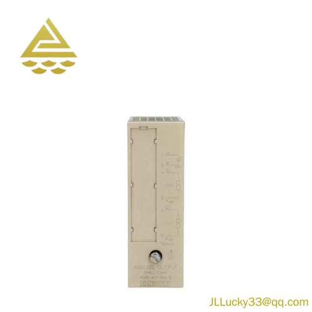 SIEMENS 6ES5470-8MC12 SIMATIC S5 470-8 Analog Current Output Module, 2 Channels, 4-20mA