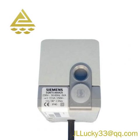 Siemens SQN70.464A20, Industrial Control Module
