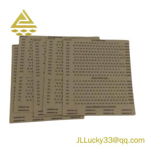 GE 1794-LBL Flex I/O Terminal Base Label Kit - Industrial Control Module