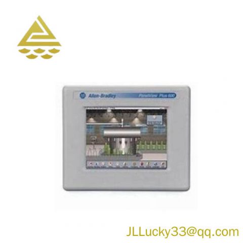 Allen-Bradley 2711P-T6C5D8 PanelView Plus 600 Compact Terminal, Touch, 5.5 Inch Color Display, Ethernet, RS-232 & Modular Communication Interface, DC power, 64MB RAM, 64MB FLASH