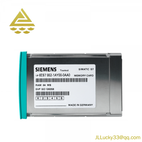 SIEMENS 6ES7952-1AM00-0AA0 RAM MEMORY CARD: Efficient Storage Solution for S7-400 Controllers