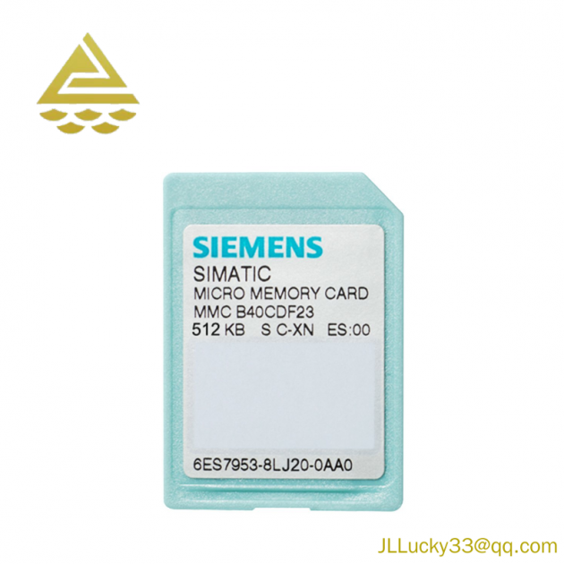 SIEMENS 6ES7953-8LF20-0AA0 Memory Card for Industrial Control
