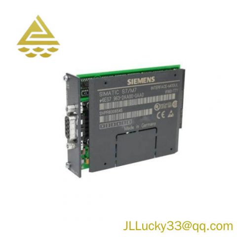Siemens 6ES7963-2AA00-0AA0: Advanced Industrial Control Module