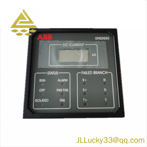 ABB UNS0885A-Z,V1 - Advanced Converter Display for Industrial Automation