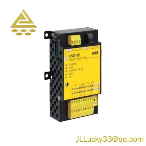 ABB FSO-12 Safety Function Module - Advanced Protection for Industrial Automation, 200 Characters or Less