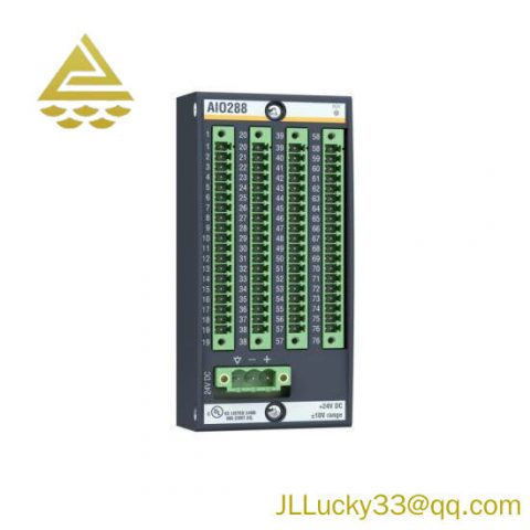 Bachmann PLC AIO288/1 - Advanced Analog Input/Output Module