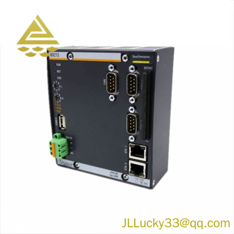 Bachmann MX213 PLC CPU Module, Advanced Control Solution
