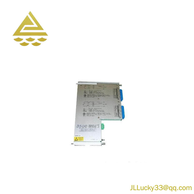 Bently Nevada 135489-02: I/O Module With Internal Barriers & Internal Terminations