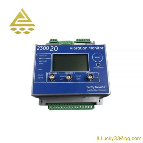 Bently Nevada 2300/20-CN Vibration Monitors, High-Frequency, Advanced Monitoring Solutions