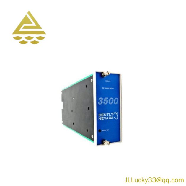 Bentley Nevada 3500/15 Power Supply Module, Precision Control for Industrial Applications