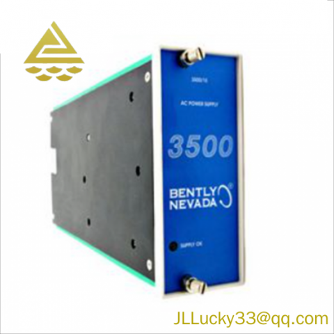 Bently Nevada 3500/15 AC 106M1079-01 Power Supply Module: Reliable & High-Performance AC Power Supply