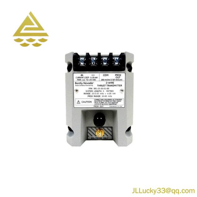 Bently Nevada 991-25-50-01-00 Thrust Transmitter - Precision Control for Industrial Applications