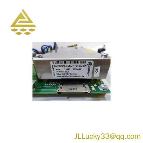 BERGHOF CCPU 8/8/4-CSC-1131 New: Advanced Control Module for Industrial Automation
