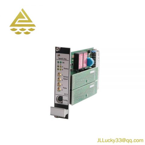 EMERSON A6312 Monitor Speed for Industrial Control Applications