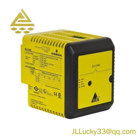 EMERSON SLS1508, KJ2201X1-BA1 12P3162X122, DeltaV SIS Smart Logic Solver
