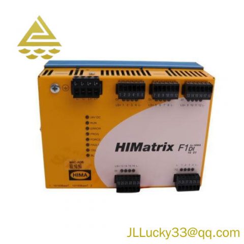 Hima F1 DI 16 01 Safety-Related Controller, Advanced Automation Solution