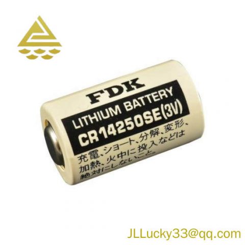 FDK CR14250SE 3V Stack Lithium Battery, Designed for Industrial Control Applications
