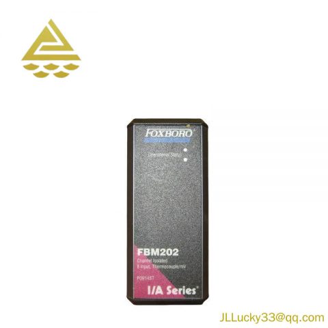 Foxboro FBM202 PLC Input Module for Industrial Automation