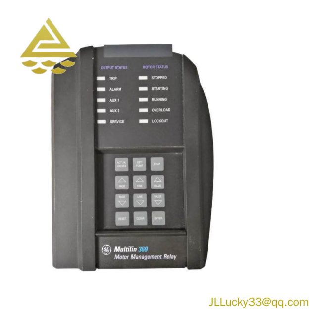 GE 369-HI-R-M-0-0 - Advanced Motor Management Relay with Optional Metering